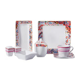 KORKMAZ Link Collection 28 Parça Kare Kahvaltı Takımı - A8568