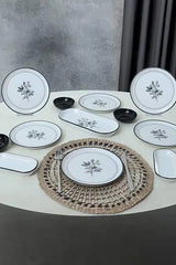 KERAMIKA Çiçek Kahvaltı Takımı 13 Parça 6 Kişilik 22618