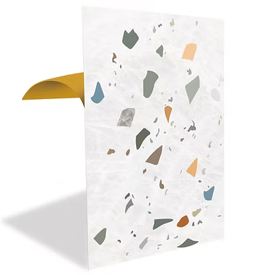 FLYBAT Terrazzo Mermer Desenli Panel Pvc