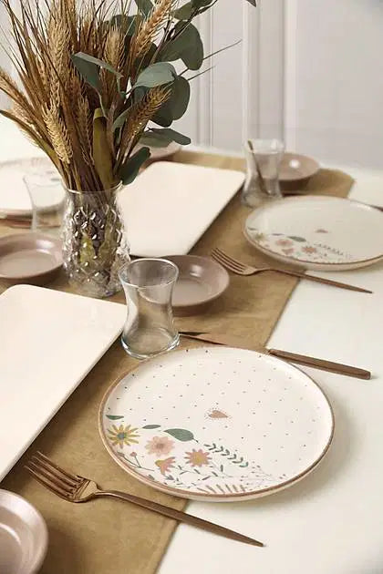 KERAMIKA Soft Bloom Kahvaltı Takımı 12 Parça 4 Kişilik 22875