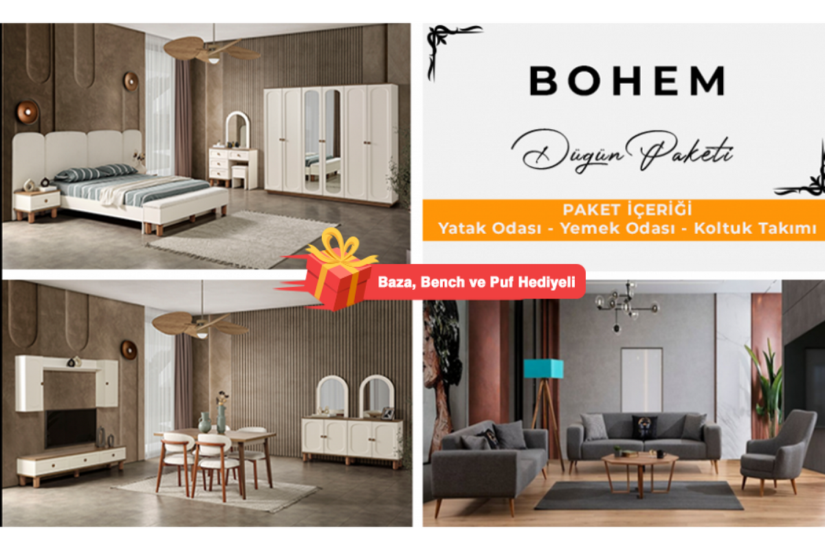 BOHEM · DÜĞÜN PAKETİ