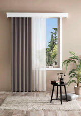 Taç Bright Hazır Fon Perde 150x260 cm