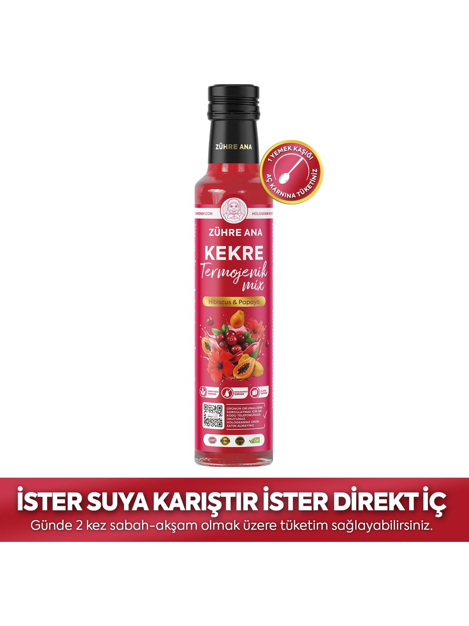 Zühre Ana Kekre Termojenik Mix 250 ml – Doğadan Gelen Destekleyici Güç