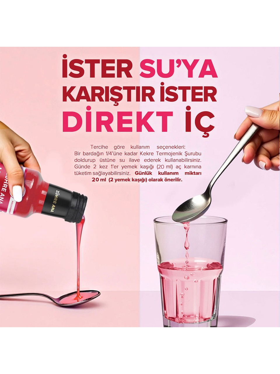 Zühre Ana Kekre Termojenik Mix 250 ml – Doğadan Gelen Destekleyici Güç