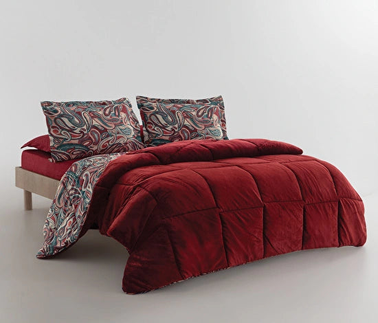Yataş Bedding Barlet Triola Set - Bordo