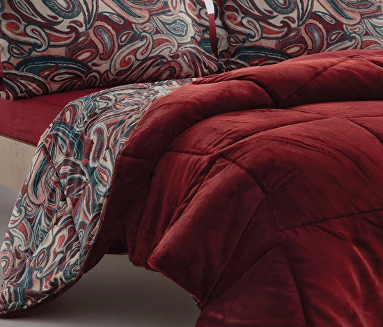Yataş Bedding Barlet Triola Set - Bordo