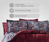 Yataş Bedding Barlet Triola Set - Bordo
