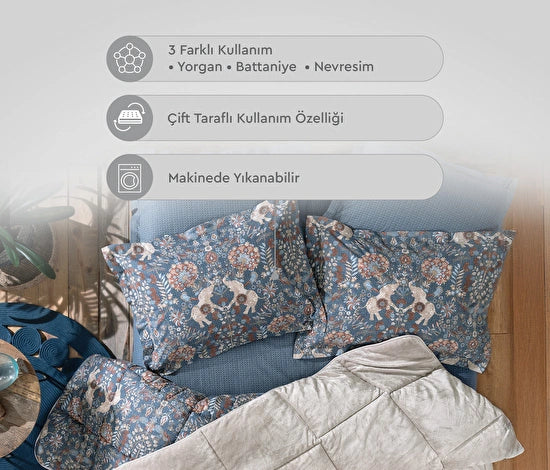 Yataş Bedding Madie Triola Set - Bej