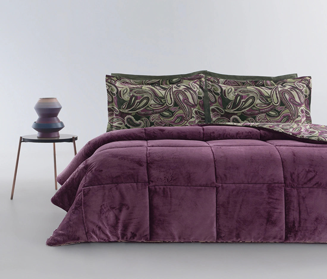 Yataş Bedding Barlet Triola Set - Mürdüm