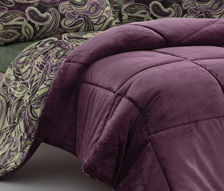 Yataş Bedding Barlet Triola Set - Mürdüm