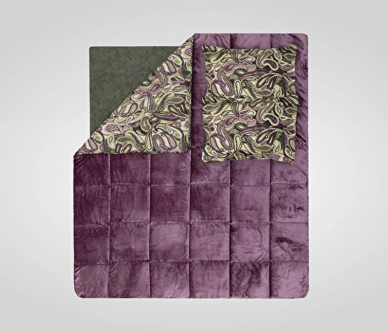 Yataş Bedding Barlet Triola Set - Mürdüm