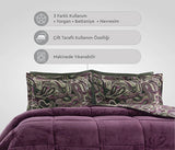 Yataş Bedding Barlet Triola Set - Mürdüm