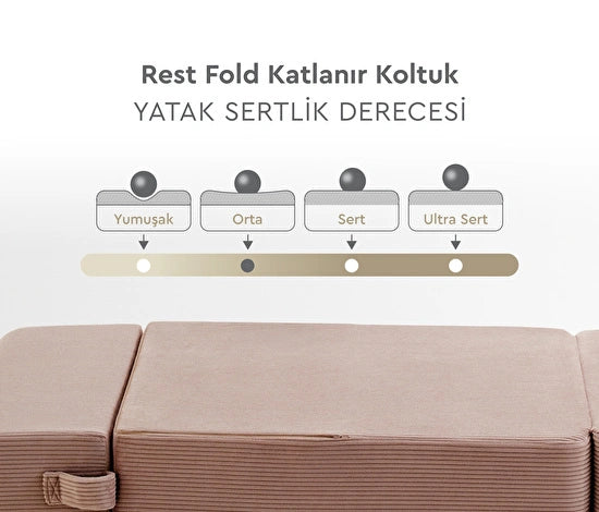 Yataş Bedding Rest Fold Katlanır Koltuk 70x200cm
