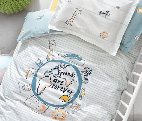 Yataş Mini Friends Ranforce Bebek Nevresim Takımı