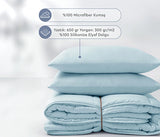Yataş Bedding Macaron Yorgan&Yastık Set Mavi