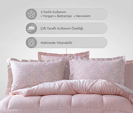 Yataş Bedding Piante Triola Set Pudra