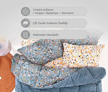 Yataş Bedding Terazzo Triola Set