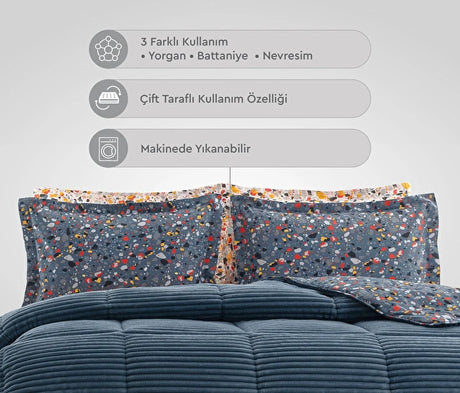 Yataş Bedding Terazzo Triola Set