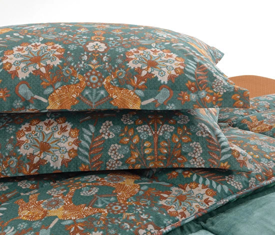Yataş Bedding Madie Triola Set - Zümrüt Yeşili