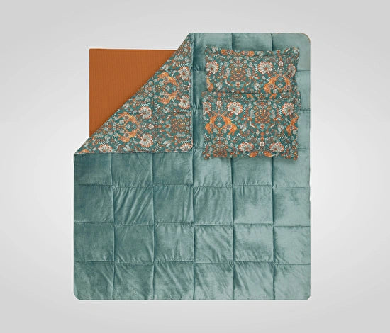 Yataş Bedding Madie Triola Set - Zümrüt Yeşili