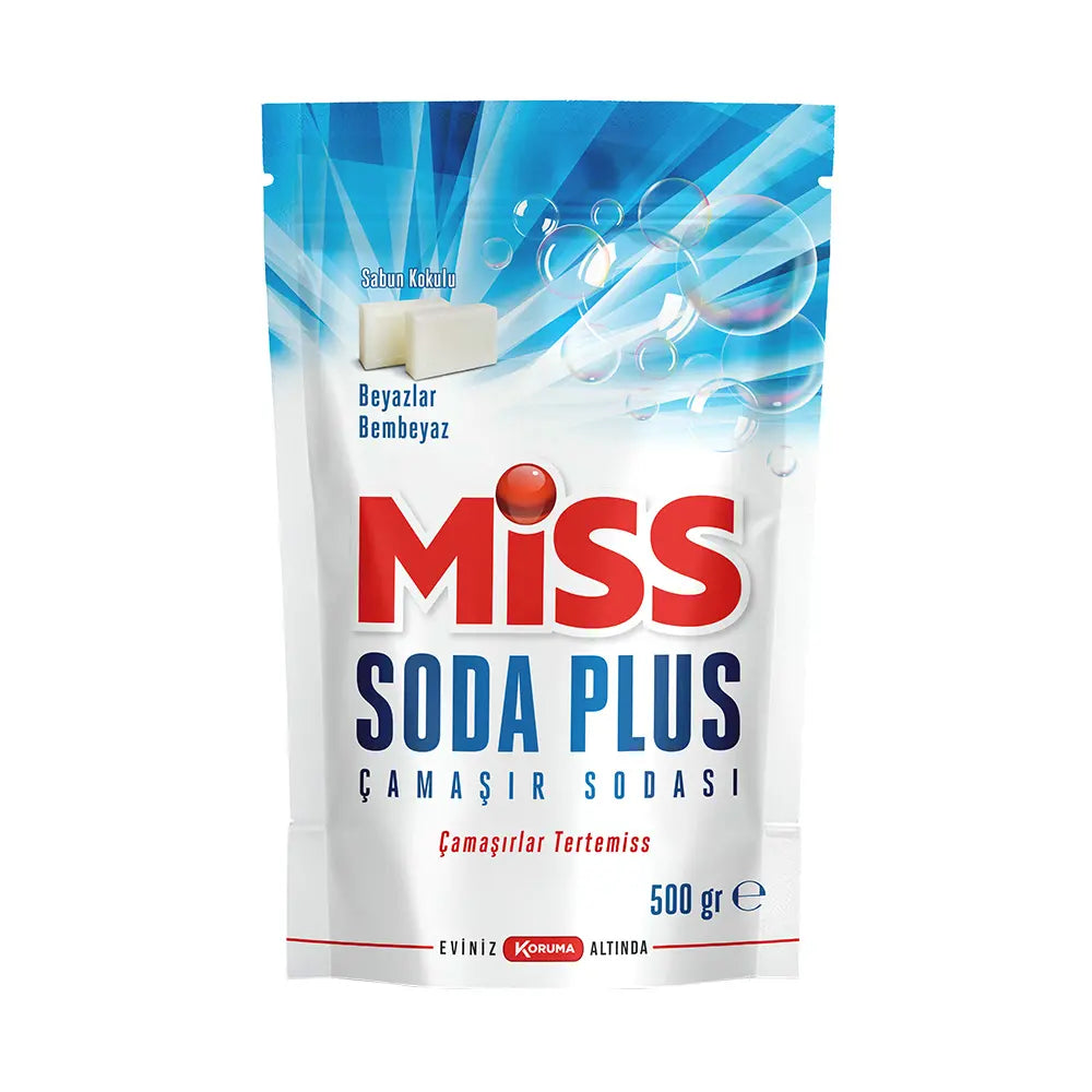 Miss Soda Plus Çamaşır Sodası 500 gr - Beyaz Sabun