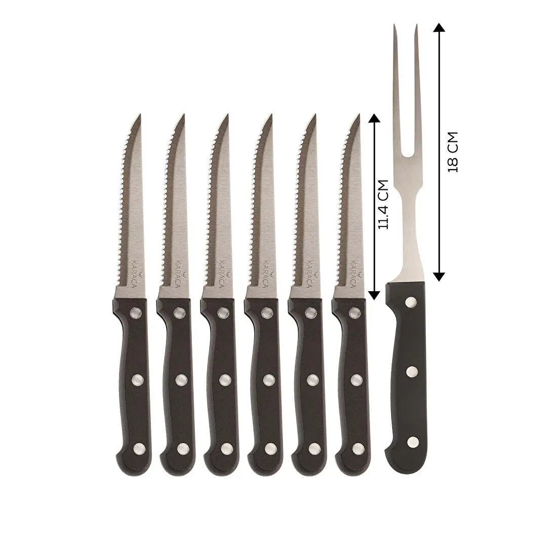 Karaca Tong 8 Parça Steak Bıçağı