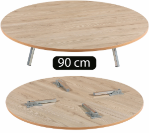 Akkaya Yuvarmak Yer Masası 90cm