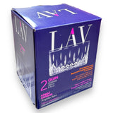 LAV Odin Cam Kahvaltı Kasesi 2'li Küçük Boy 260 ml (Çerez/Meze Kasesi/Tatlı Kasesi)
