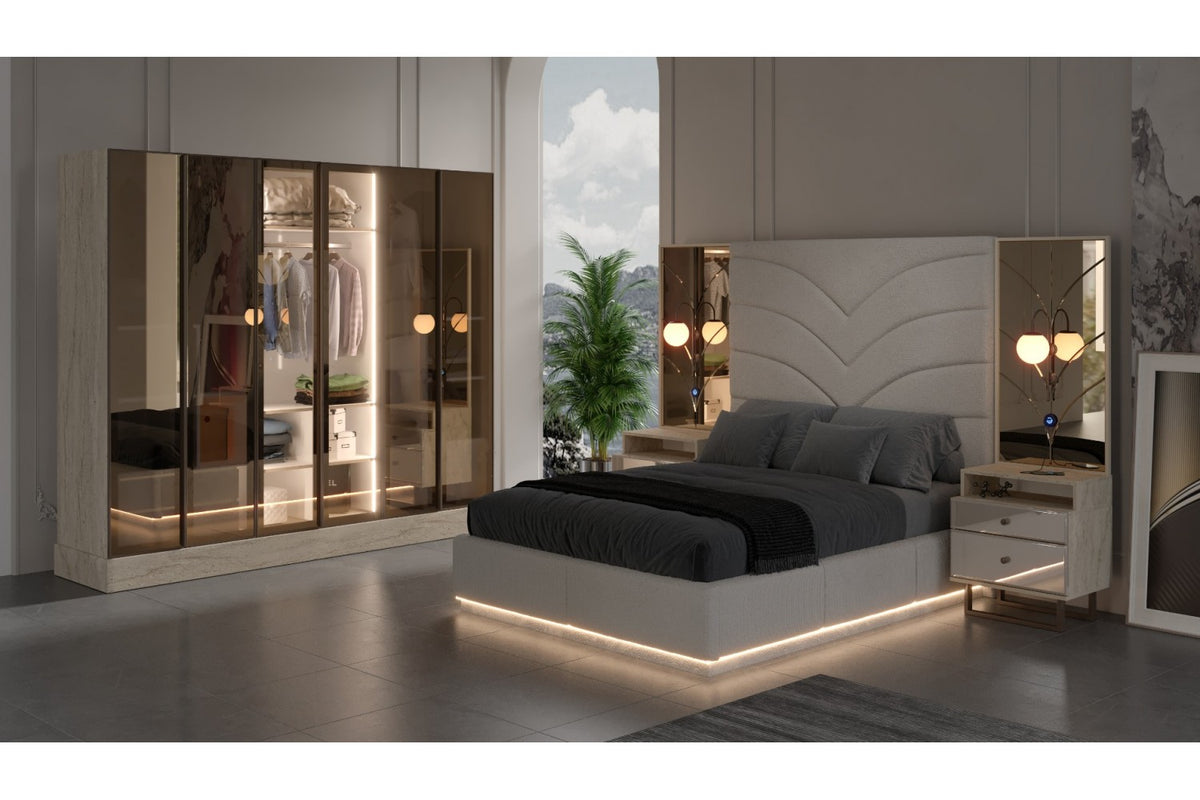 SANTOS · YATAK ODASI TAKIMI %100 MDF
