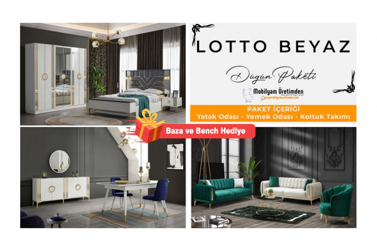 LOTTO BEYAZ DÜĞÜN PAKETİ