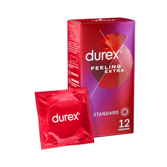 DUREX Ekstra İnce ve Kaygan Extra Feeling 12 li