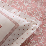 Karaca Home Celerina Pembe %100 Pamuk Çift Kişilik Fitted Nevresim Takımı