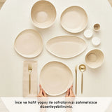 Karaca Red Carpet Earth Collection Rise 55 Parça 12 Kişilik Yemek Takımı