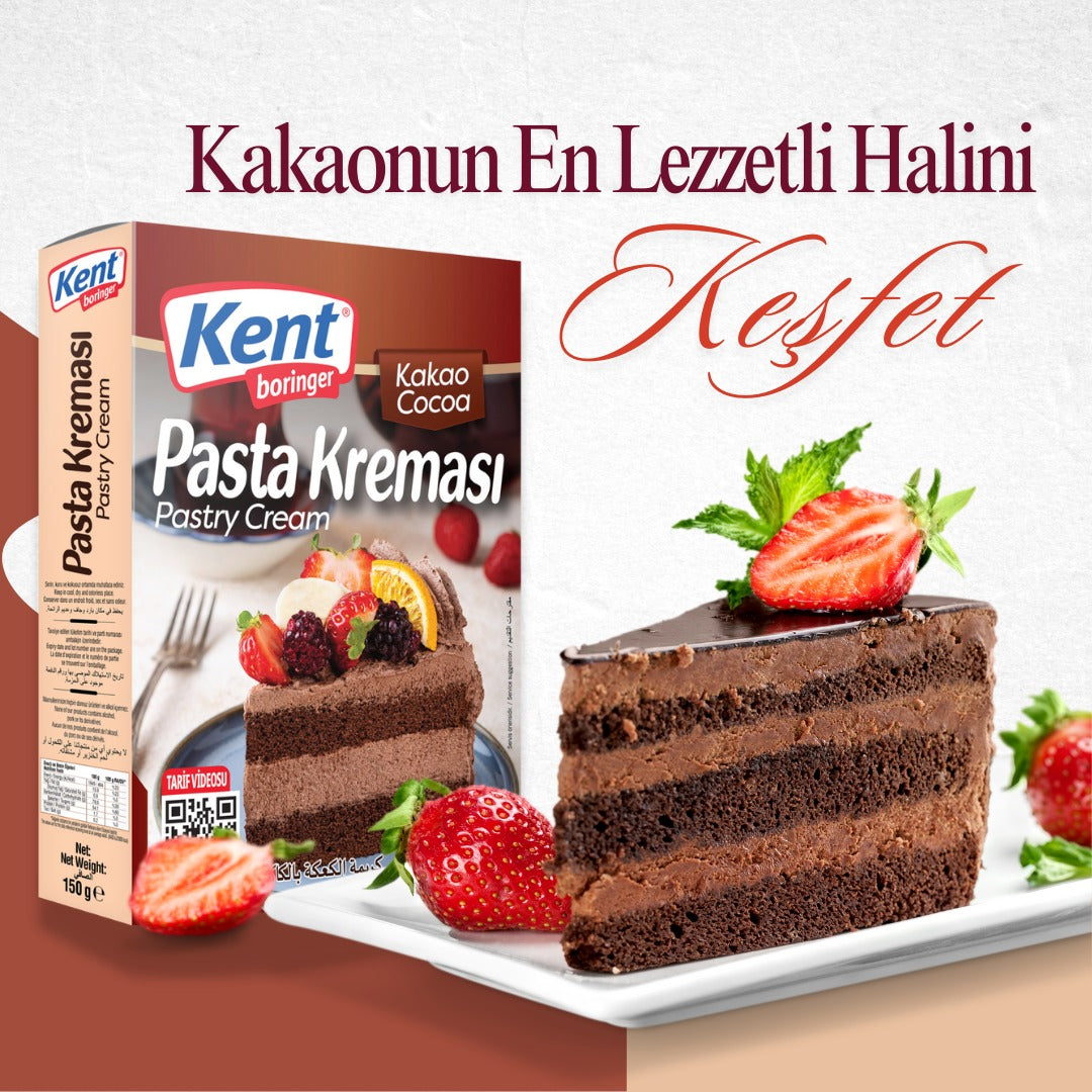Kent Boringer Pasta Kreması Kakaolu 150 Gr