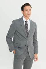 Slim Fit Dar Kesim Mono Yaka Takım Elbise