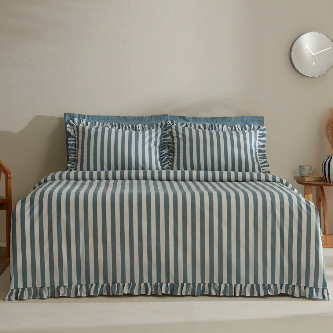 Karaca Home Ripple Tek Kişilik Nevresim Takımı Gri