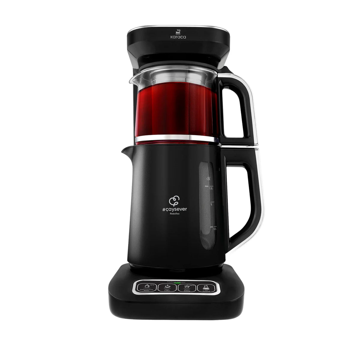 Karaca Çaysever Robotea Pro Connect 4 in 1 - Siyah