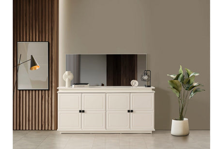 VİZYON YEMEK ODASI (ÖN YÜZLER %100 MDF KASA SUNTALEM MALZEMEDEN ÜRETİLMİŞTİR)