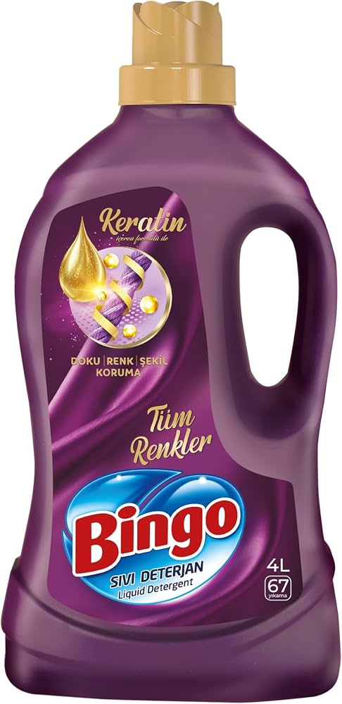 Bingo Sıvı Çamaşır Deterjanı Onaran Bakım 4 Lt
