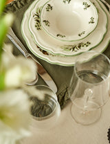 Julia Stoneware 24 Parça 6 Kişilik Yemek Takımı Yeşil