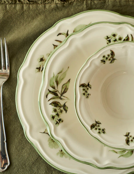 Julia Stoneware 24 Parça 6 Kişilik Yemek Takımı Yeşil