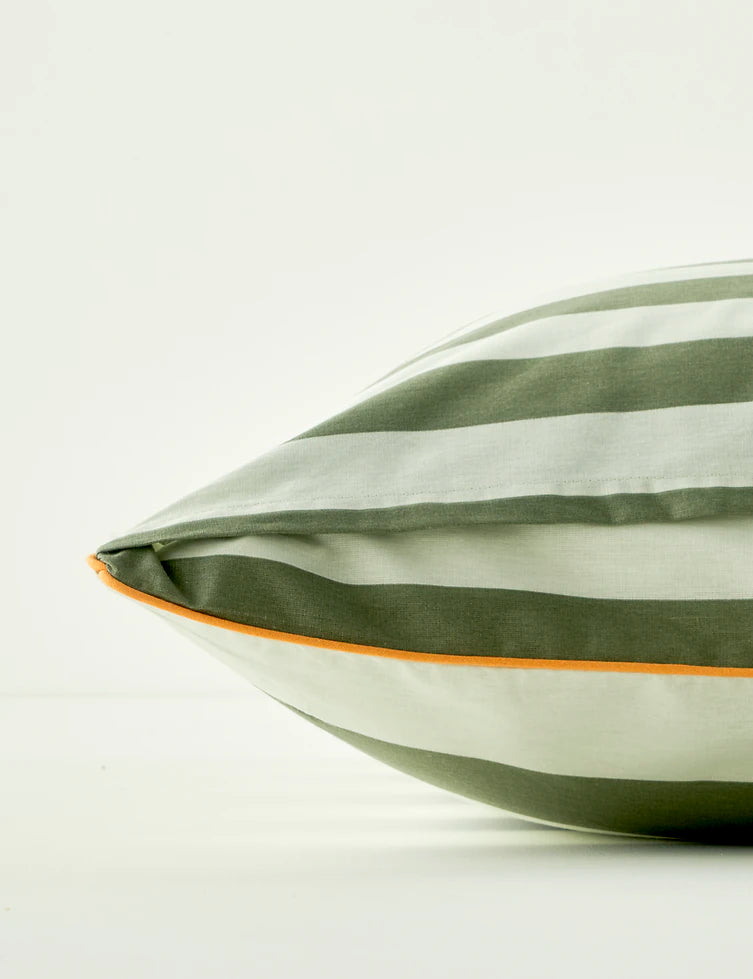 %100 Pamuk Line Çift kişilik Nevresim Takımı Yeşil (200x220 cm)