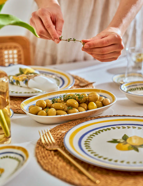 Lemoncello Porselen 26 Parça 6 Kişilik Kahvaltı Takımı