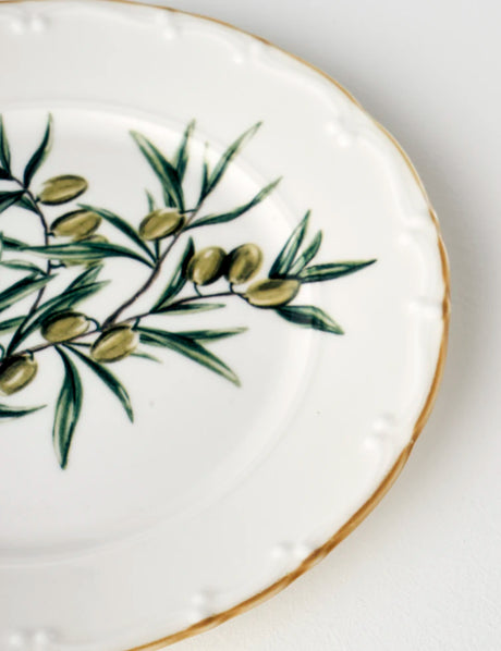 Olive Porselen 26 Parça 6 Kişilik Kahvaltı Takımı Yeşil