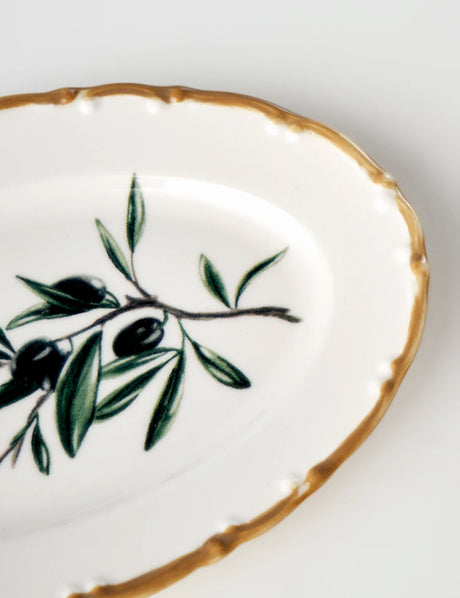 Olive Porselen 26 Parça 6 Kişilik Kahvaltı Takımı Yeşil