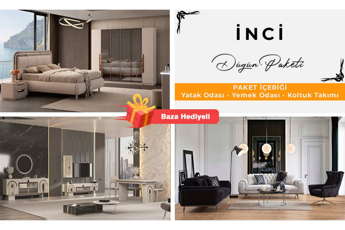 İNCİ DÜĞÜN PAKETİ