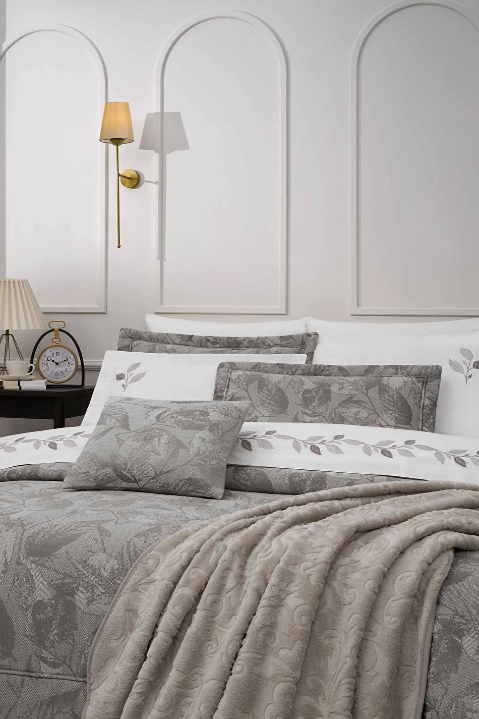 Özdilek Leaf Scape Çift Kişilik Çeyiz Seti 17 Parça