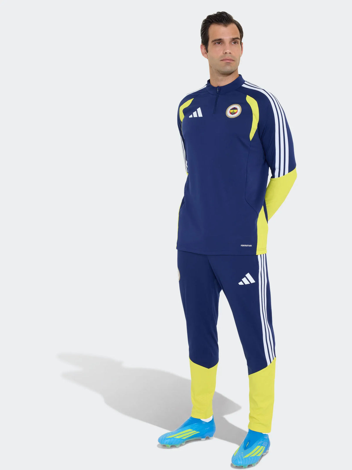 Fenerbahçe 2026/27 A Takım Lacivert Yarım Fermuarlı Sweatshirt