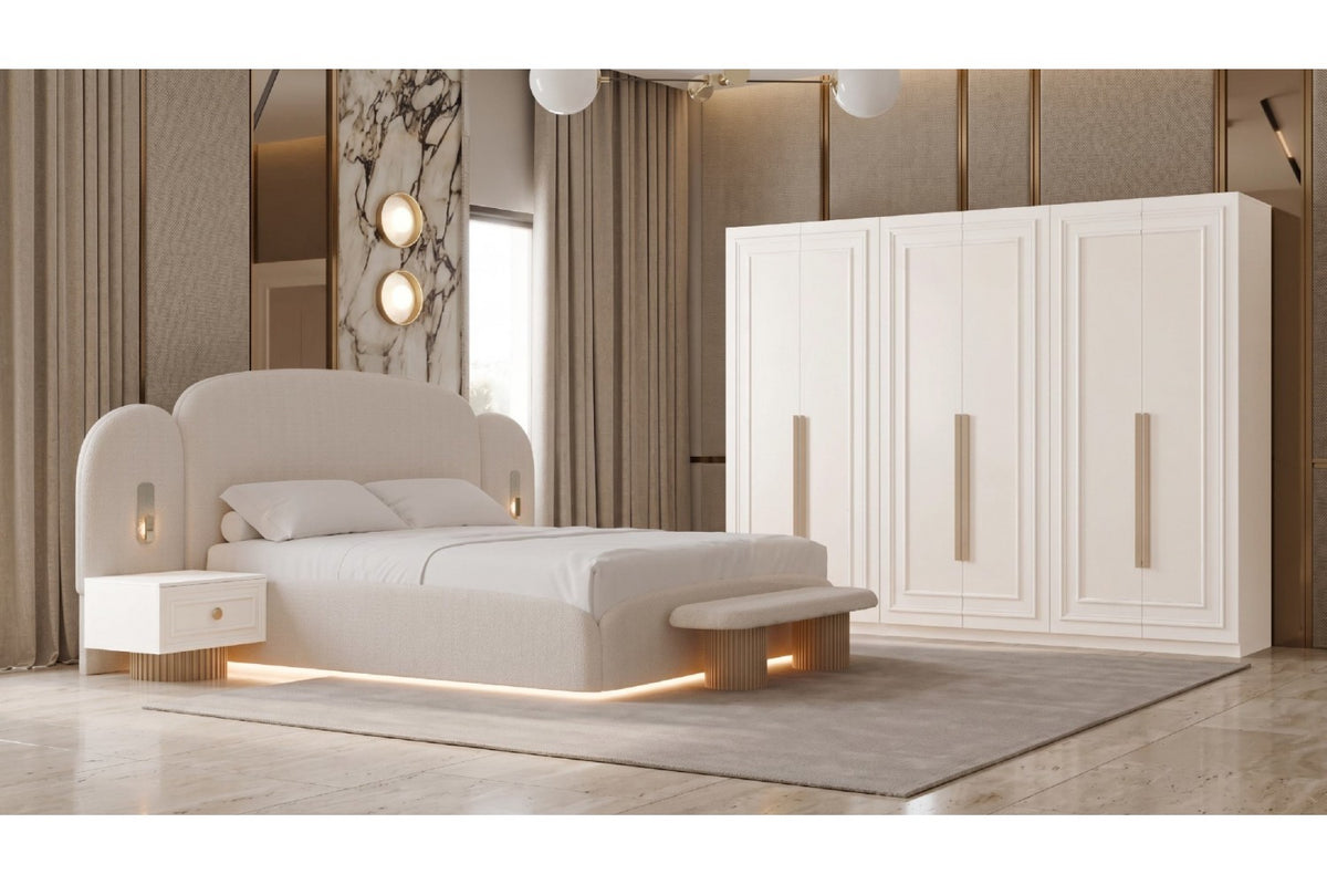 FİRUZE · YATAK ODASI TAKIMI %100 MDF