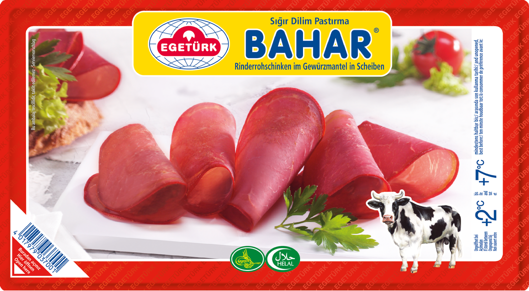 Efepaşa Bahar Sığır Dilim Pastırma 100 gr